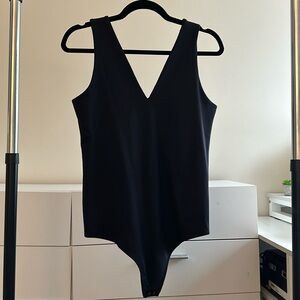 Abercrombie & Fitch V-Neck Body Suit - Size Large